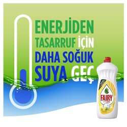 Fairy Temiz & Ferah Sıvı Bulaşık Deterjanı 650 Ml Elma Kokulu - 5