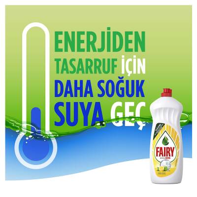 Fairy Temiz & Ferah Sıvı Bulaşık Deterjanı 650 Ml Elma Kokulu - 5