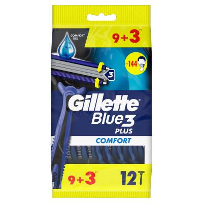 Gillette Blue3 Comfort Kullan At Tıraş Bıçağı 9+3 Adet - 2