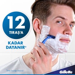 Gillette Blue3 Comfort Kullan At Tıraş Bıçağı 9+3 Adet - 3