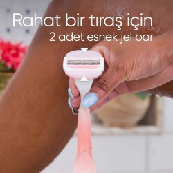 Gillette Venus Comfortglide Spa Breeze Kadın Tıraş Makinesi + 4 Adet Yedek Tıraş Bıçağı - 3