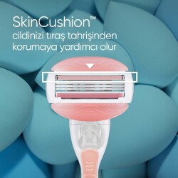 Gillette Venus Comfortglide Spa Breeze Kadın Tıraş Makinesi + 4 Adet Yedek Tıraş Bıçağı - 4