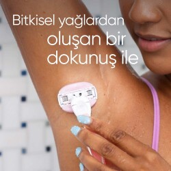 Gillette Venus Comfortglide Spa Breeze Kadın Tıraş Makinesi + 4 Adet Yedek Tıraş Bıçağı - 5