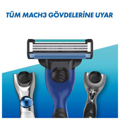 Mach3 Sport Tıraş Makinesi + 3 Adet Yedek Tıraş Bıçağı - 8