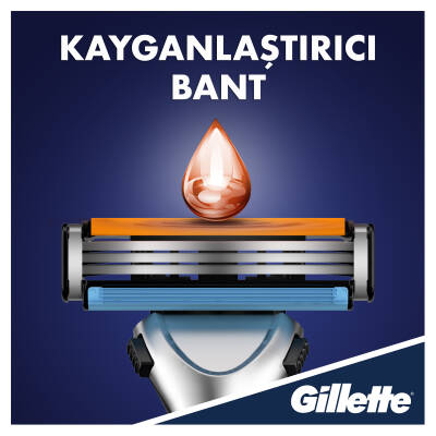 Gillette Sensor3 Tıraş Makinesi + 5 Yedek Tıraş Bıçağı - 4