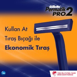 Permatık Pro2 Kullan At Tıraş Bıçağı 5 Adet - 5