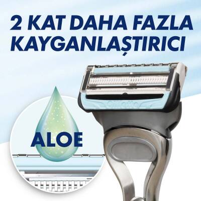 Gillette Skinguard Sensitive 4 Adet Yedek Tıraş Bıçağı - 6