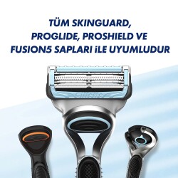 Gillette Skinguard Sensitive 4 Adet Yedek Tıraş Bıçağı - 7