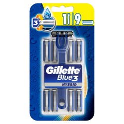 Gillette Blue3 Hybrid Tıraş Makinesi + 8 Adet Bıçak - 1