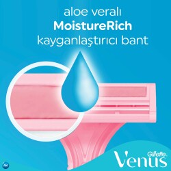 Gillette Simply Venus 2 Basic Kadın Tıraş Bıçağı 5 Adet - 4