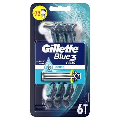 Gillette Blue3 Cool Kullan At Tıraş Bıçağı 6 Adet - 2