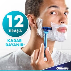 Gillette Blue3 Cool Kullan At Tıraş Bıçağı 6 Adet - 3