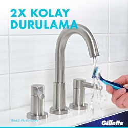 Gillette Blue3 Cool Kullan At Tıraş Bıçağı 6 Adet - 6