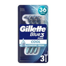 Gillette Blue3 Cool Kullan At Tıraş Bıçağı 3 Adet - 1