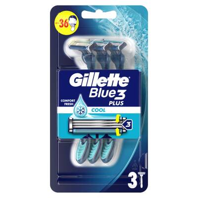 Gillette Blue3 Cool Kullan At Tıraş Bıçağı 3 Adet - 2