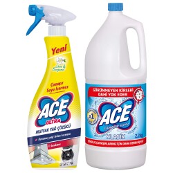 Ace Ultra Köpük Çam Susuz Mut 700 ml+Ace Çam Suyu Kla 2.2 kg - 2