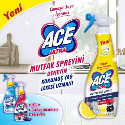 Ace Ultra Köpük Çam Susuz Mut 700 ml+Ace Çam Suyu Kla 2.2 kg - 3