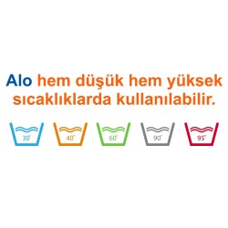 Alo 4 Kg Kar Çiçeği Ferahlğı Beyazlar ve Renkliler Hızlı Çözülme  Toz Deterjan - 12