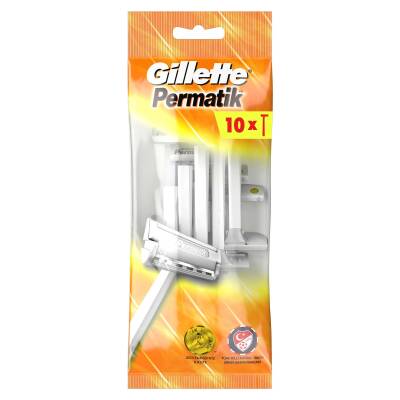 Gillette Permatik Kullan At Tıraş Bıçağı 10 Adet - 1