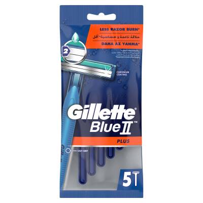 Gillette Blue2 Plus Kullan At Tıraş Bıçağı 5 Adet - 2