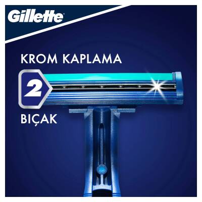 Gillette Blue2 Plus Kullan At Tıraş Bıçağı 5 Adet - 3