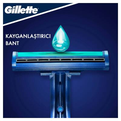 Gillette Blue2 Plus Kullan At Tıraş Bıçağı 5 Adet - 4