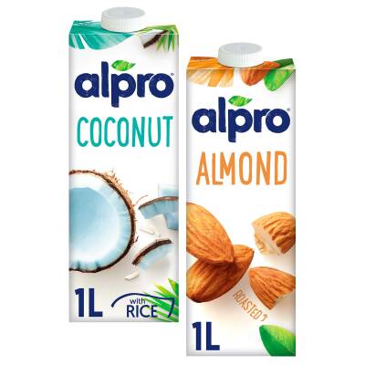 Alpro 2’Li Mix Set –Badem Sütü & Hindistan Cevizi Sütü 2X1Lt - 3