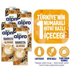 Alpro Barista Badem Sütü 4X1 Lt Mega Avantajlı Paket - 1