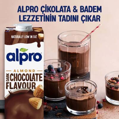 Alpro Bitter Çikolata Badem İçeceği 2X1 L - 9