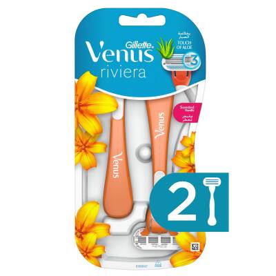 Gillette Venus Riviera Kullan At Kadın Tıraş Bıçağı 2 Adet - 1