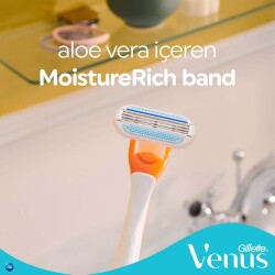 Gillette Venus Riviera Kullan At Kadın Tıraş Bıçağı 2 Adet - 5