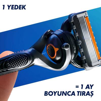 Gillette Fusion Proglide Tıraş Makinesi + Yedek Tıraş Bıçağı - 5