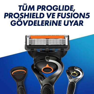 Gillette Fusion Proglide Tıraş Makinesi + Yedek Tıraş Bıçağı - 6