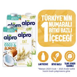 Alpro Hindistan Cevizi Badem & Yulaf Sütü 4'Lü Mix - 2