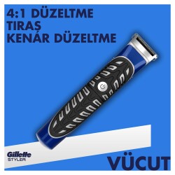 Gillete Fusion Proglide Styler 3'Ü 1 Arada Tıraş Makinesi (Tıraş, Şekillendirme Ve Düzeltme) - 3