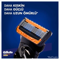 Gillette Fusion Proglide Power 8 Adet Yedek Tıraş Bıçağı Karton Paket - 3