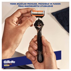 Gillette Fusion Proglide Power 8 Adet Yedek Tıraş Bıçağı Karton Paket - 6