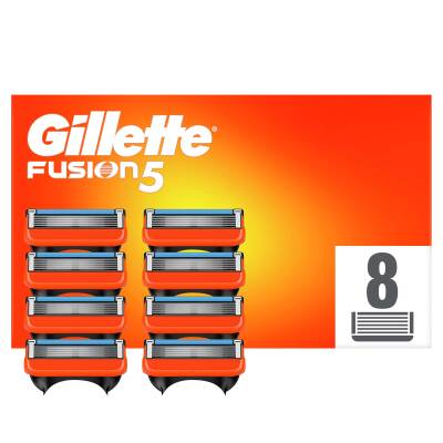 Gillette Fusion 8 Adet Yedek Tıraş Bıçağı Karton Paket - 1