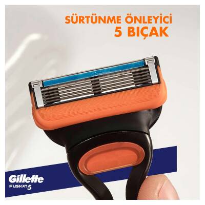 Gillette Fusion 8 Adet Yedek Tıraş Bıçağı Karton Paket - 5