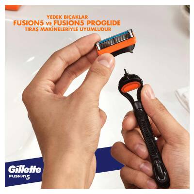 Gillette Fusion 8 Adet Yedek Tıraş Bıçağı Karton Paket - 6