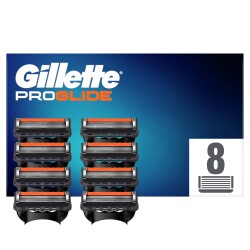 Gillette Fusion Proglide Yedek Tıraş Bıçağı 8 Adet Karton Paket - 1