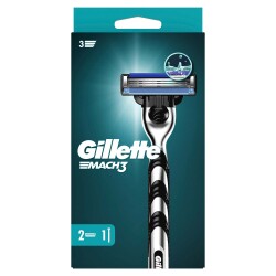 Gillette Mach3 Tıraş Makinesi + Yedek Tıraş Bıçağı - 2