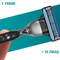 Gillette Mach3 Tıraş Makinesi + Yedek Tıraş Bıçağı - 5