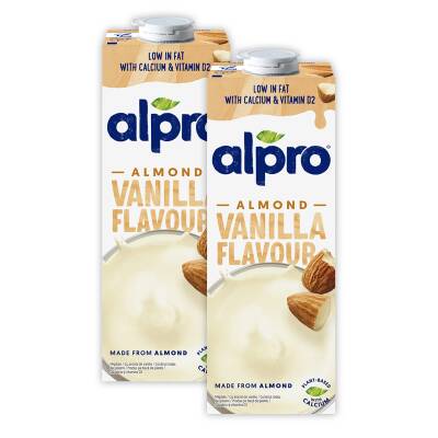 Alpro Vanilya Badem İçeceği 2X1 Lt - 3