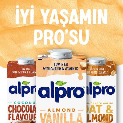 Alpro Vanilya Badem İçeceği 2X1 Lt - 5