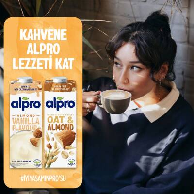 Alpro Vanilya Badem İçeceği 2X1 Lt - 16