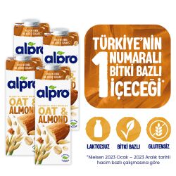 Alpro Yulaf & Badem İçeceği 4X1 Lt - 1