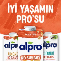 Alpro Yulaf Sütü Şekersiz 4X1 Lt Mega Avantajlı Paket - 5