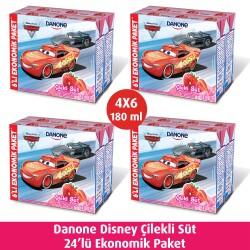 Danone Disney Çilekli Süt 6*180 - 1