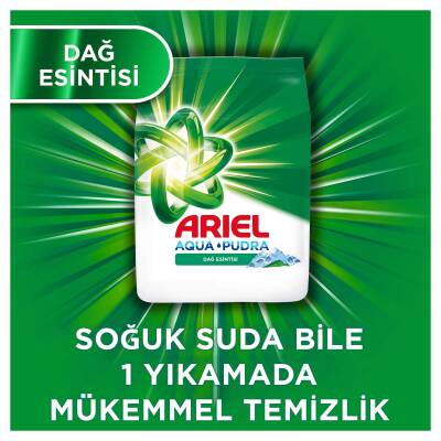 Ariel Dağ Esintisi 4,5 Kg AquaPudra Toz Çamaşır Deterjanı - 5